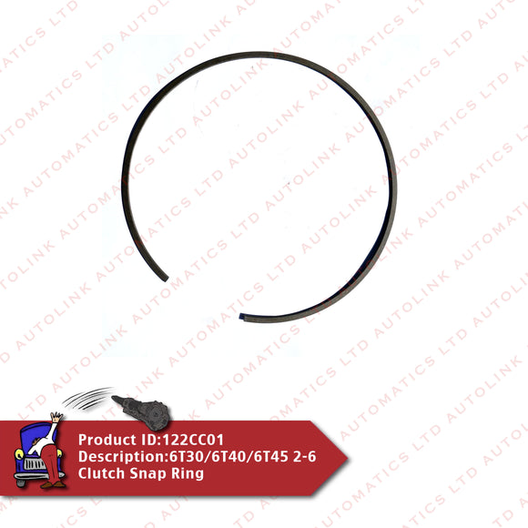 6T30/6T40/6T45 2-6 Clutch Snap Ring
