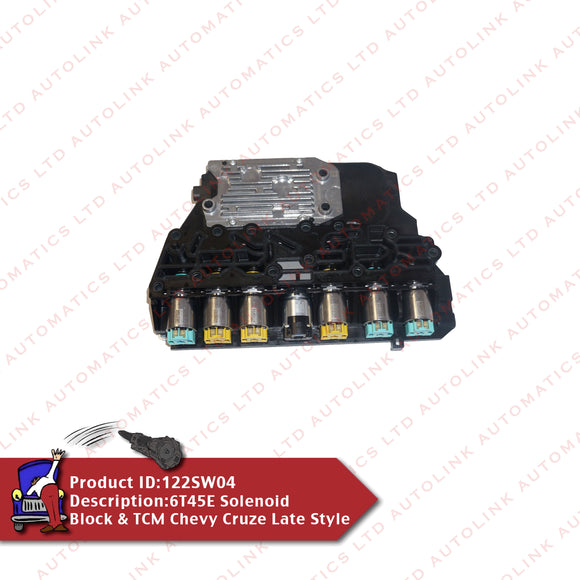 6T45E Solenoid Block & TCM Chevy Cruze Late Style