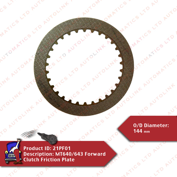 MT640/643 Forward Clutch Friction Plate