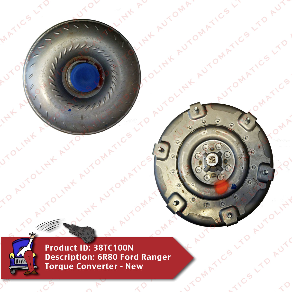 6R80 Ford Ranger Torque Converter New Autolink Automatics
