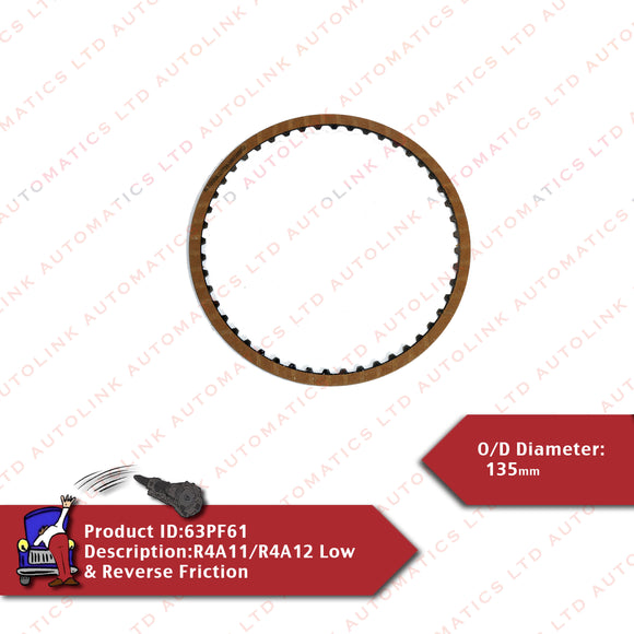 R4A11/R4A12 Low & Reverse Friction