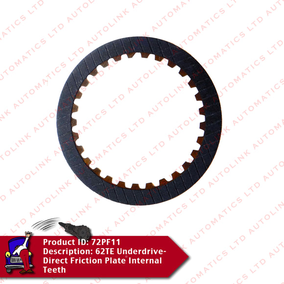 62TE Underdrive-Direct Friction Plate Internal Teeth