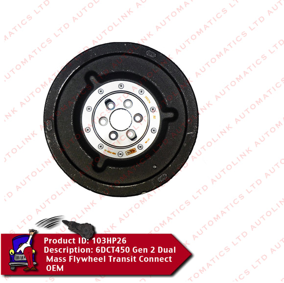 6DCT450 Gen 2 Dual Mass Flywheel Transit Connect OEM