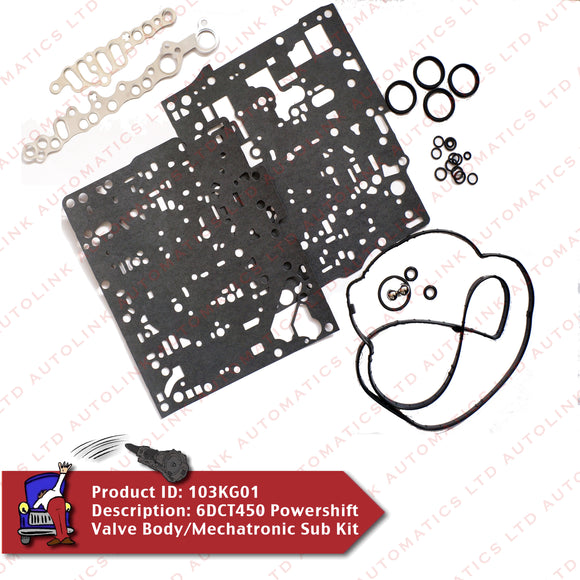 6DCT450 Powershift Valve Body/Mechatronic Sub Kit