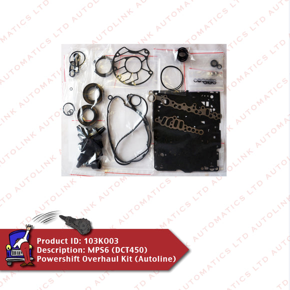 MPS6 (DCT450) Powershift Overhaul Kit (Autoline)