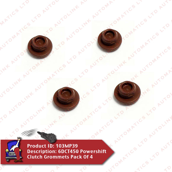 6DCT450 Powershift Clutch Grommets Pack Of 4