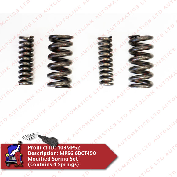 MPS6 6DCT450 Modified Spring Set (Contains 4 Springs)