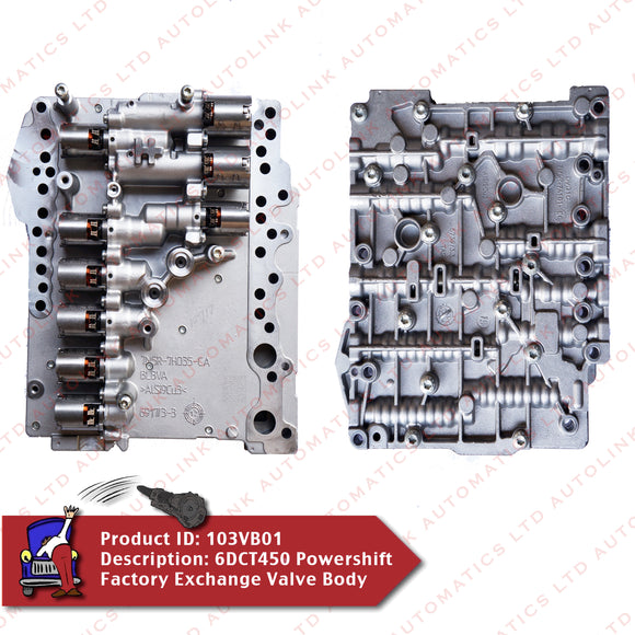 6DCT450 Powershift Factory Exchange Valve Body