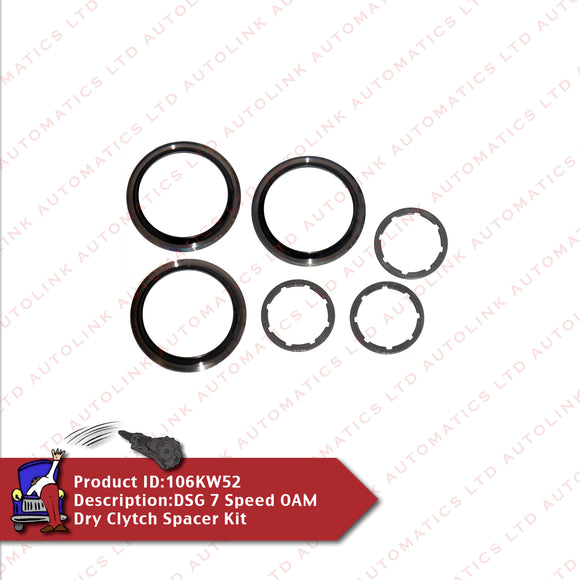 DSG 7 Speed OAM Dry Clytch Spacer Kit