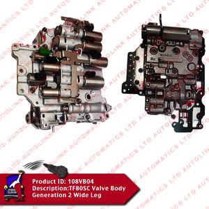 TF80SC Valve Body Generation 2 Wide Leg