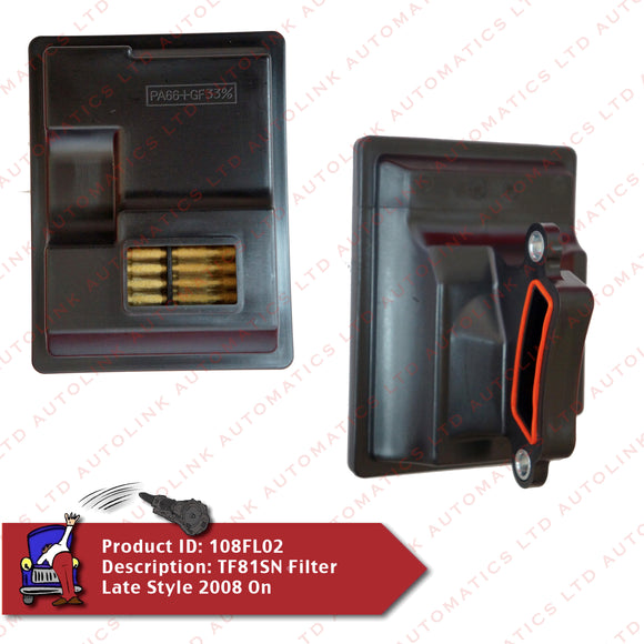 TF81SN Filter Late Style 2008 On