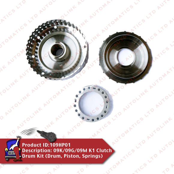 09K/09G/09M K1 Clutch Drum Kit (Drum, Piston, Springs)