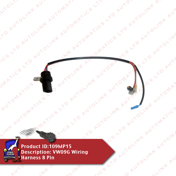 VW09G Wiring Harness 8 Pin