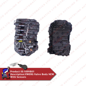 VW09G Valve Body NEW With Sensors