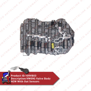 VW09G Valve Body NEW With Out Sensors