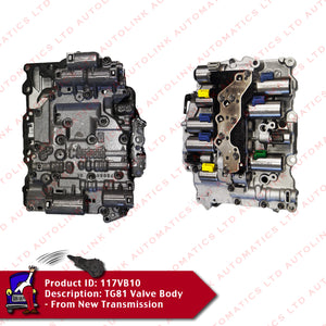 TG81 Valve Body - From New Transmission