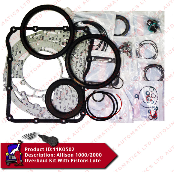 Allison 1000/2000 Overhaul Kit With Pistons Late