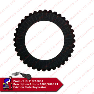 Allison 1000/2000 C1 Friction Plate Raybestos