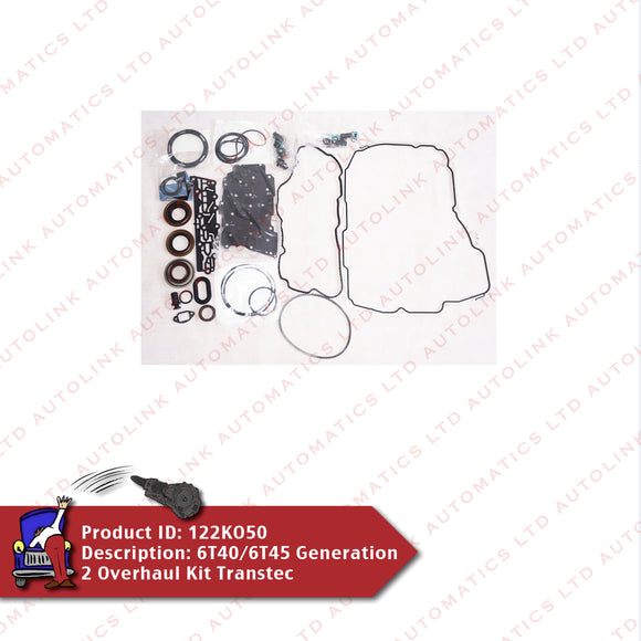 6T40/6T45 Generation 2 Overhaul Kit Transtec