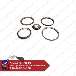 6T40/45 Generation 2 Bonded Piston Kit