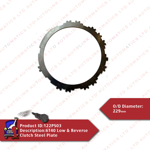 6T40 Low & Reverse Clutch Steel Plate