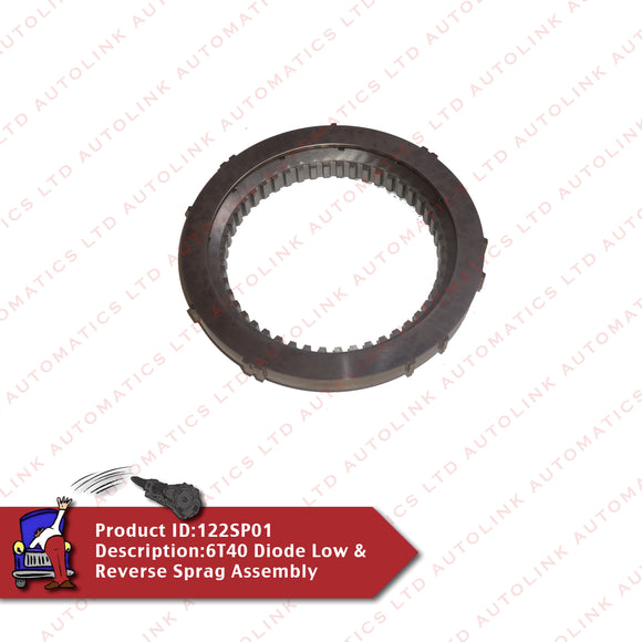 6T40 Diode Low & Reverse Sprag Assembly