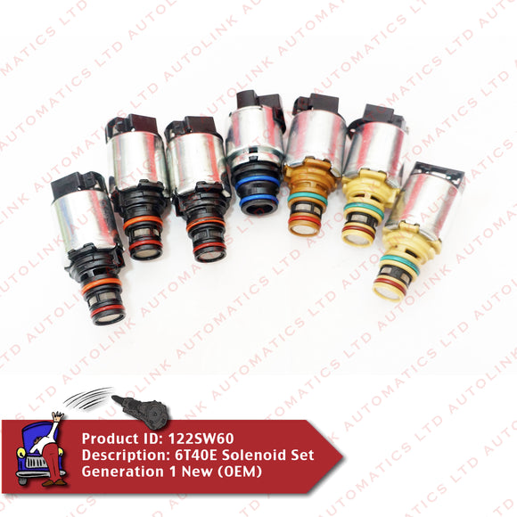 6T40E Solenoid Set Generation 1 New (OEM)