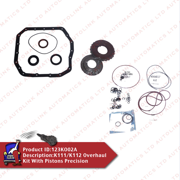 K111/K112 Overhaul Kit With Pistons Precision