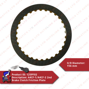 A4CF-1/A4CF-2 2nd Brake Clutch Friction Plate