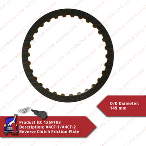 A4CF-1/A4CF-2 Reverse Clutch Friction Plate