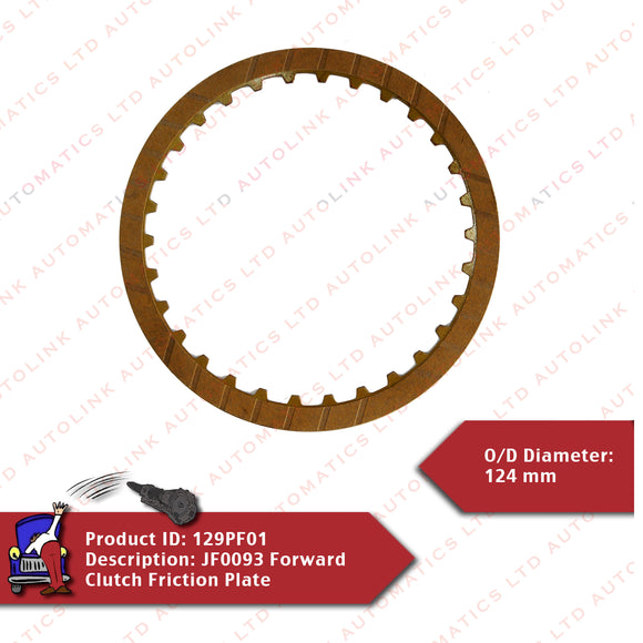 JF0093 Forward Clutch Friction Plate