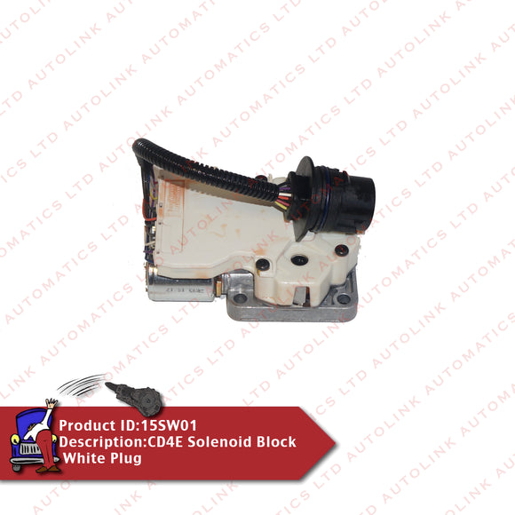 CD4E Solenoid Block White Plug