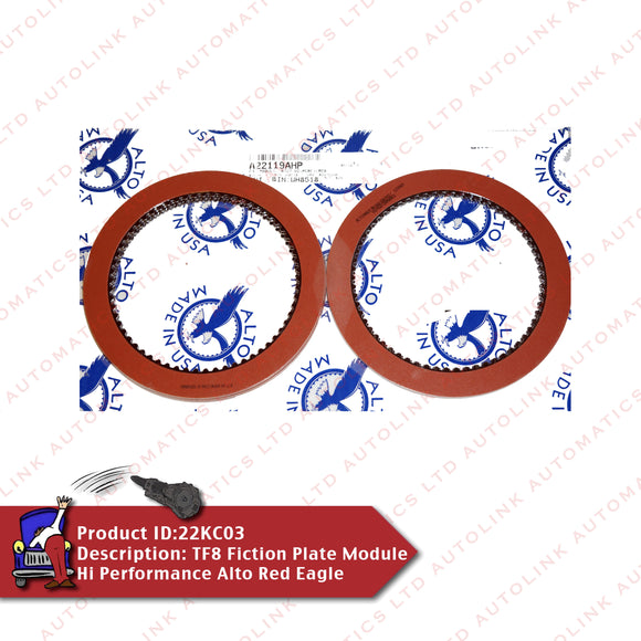 TF8 Fiction Plate Module Hi Performance Alto Red Eagle