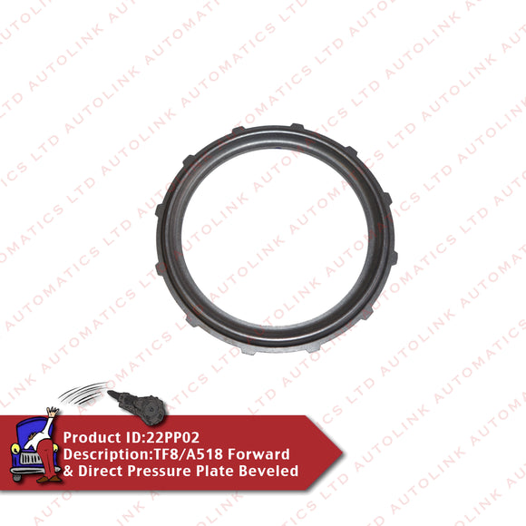 TF8/A518 Forward & Direct Pressure Plate Beveled