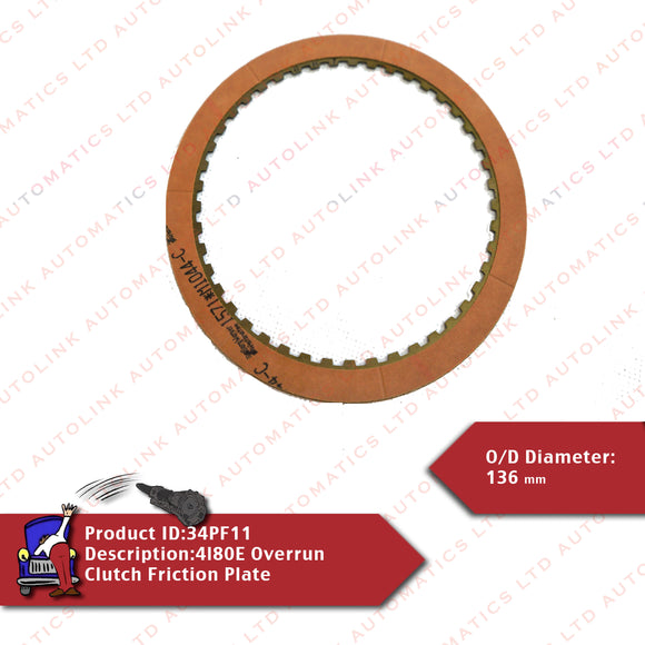 4l80E Overrun Clutch Friction Plate