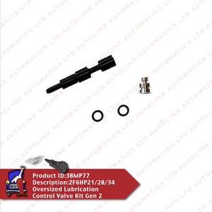 ZF6HP21/28/34 Oversized Lubrication Control Valve Kit Gen 2