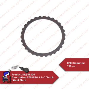 ZF6HP26 A & C Clutch Steel Plate