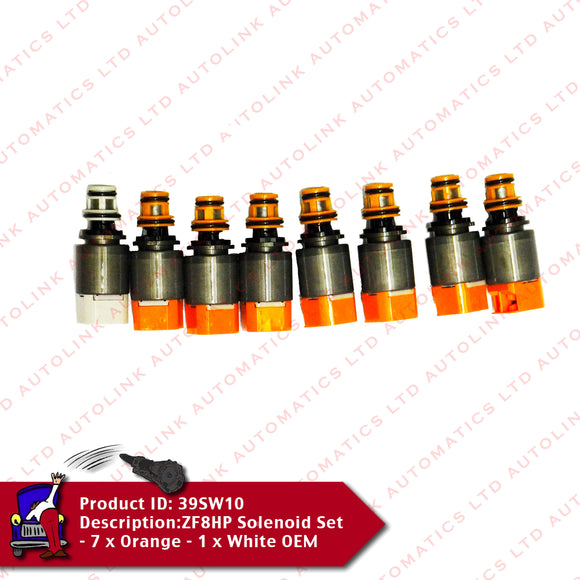 ZF8HP Solenoid Set - 7 x Orange - 1 x White OEM