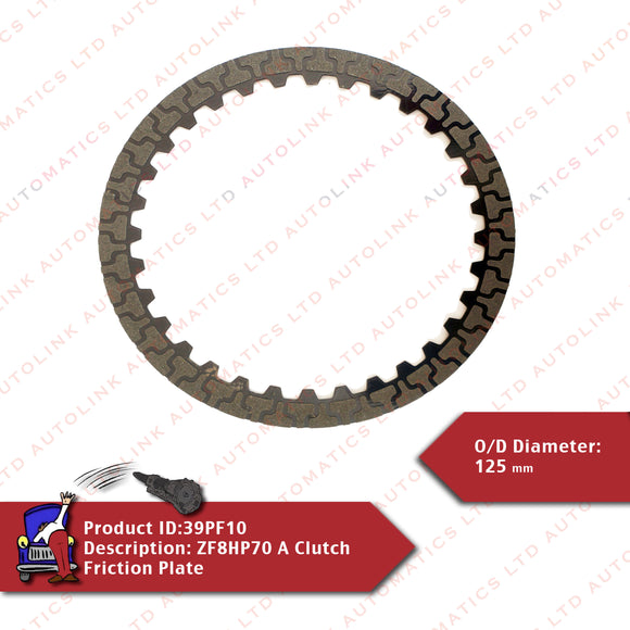 ZF8HP70 A Clutch Friction Plate