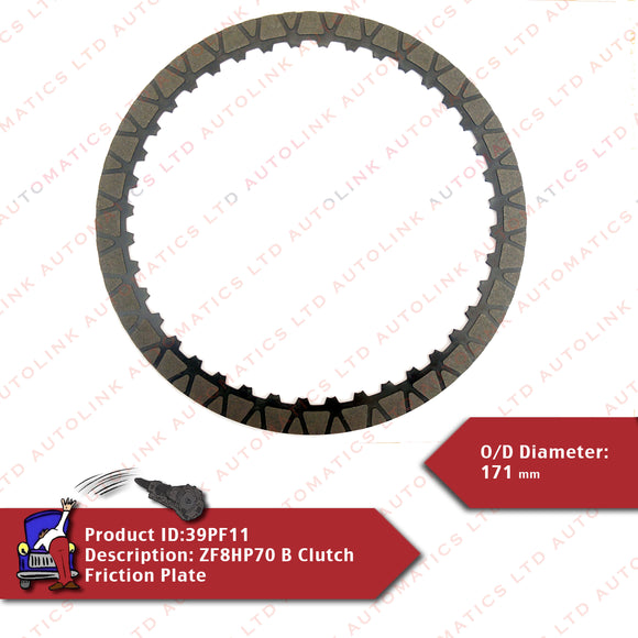 ZF8HP70 B Clutch Friction Plate