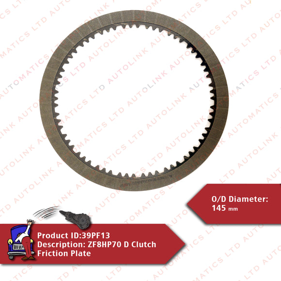 ZF8HP70 D Clutch Friction Plate