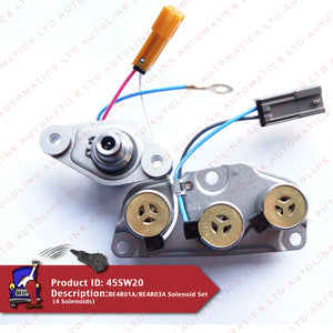 RE4R01A/RE4R03A Solenoid Set (4 Solenoids)