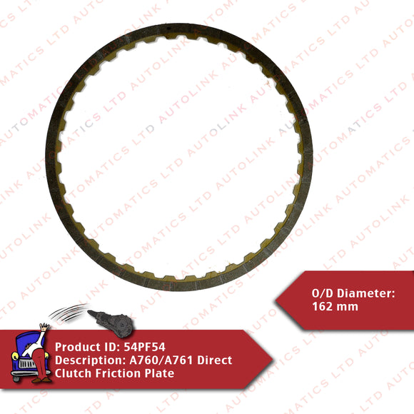 A760/A761 Direct Clutch Friction Plate