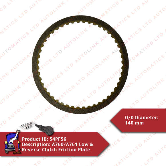 A760/A761 Low & Reverse Clutch Friction Plate