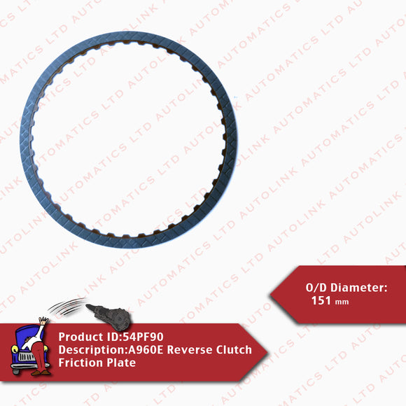 A960E Reverse Clutch Friction Plate