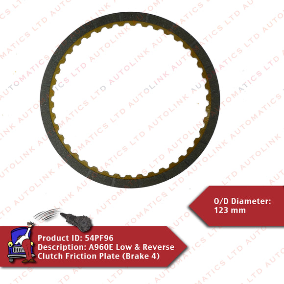 A960E Low & Reverse Clutch Friction Plate (Brake 4)