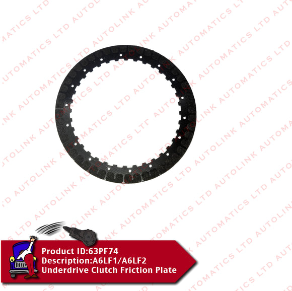 A6LF1/A6LF2 Underdrive Clutch Friction Plate
