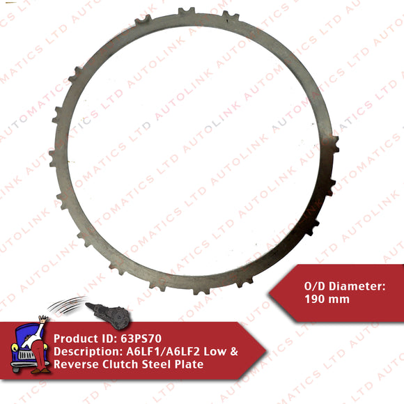 A6LF1/A6LF2 Low & Reverse Clutch Steel Plate