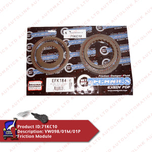 VW098/01M/01P Friction Module