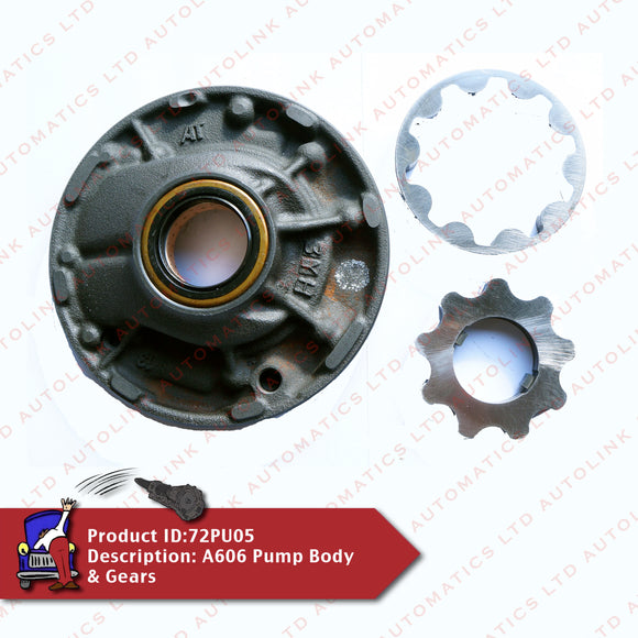 A606 Pump Body & Gears